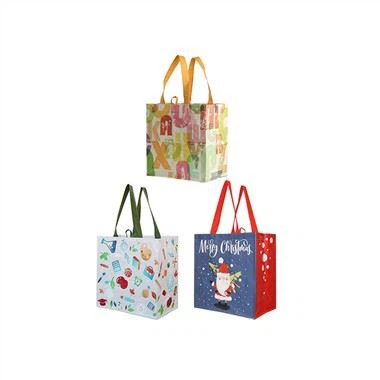 Маленькая стильная многоразовая подарочная сумочка